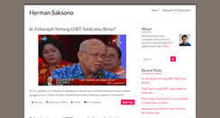 Desktop Screenshot of hermansaksono.com